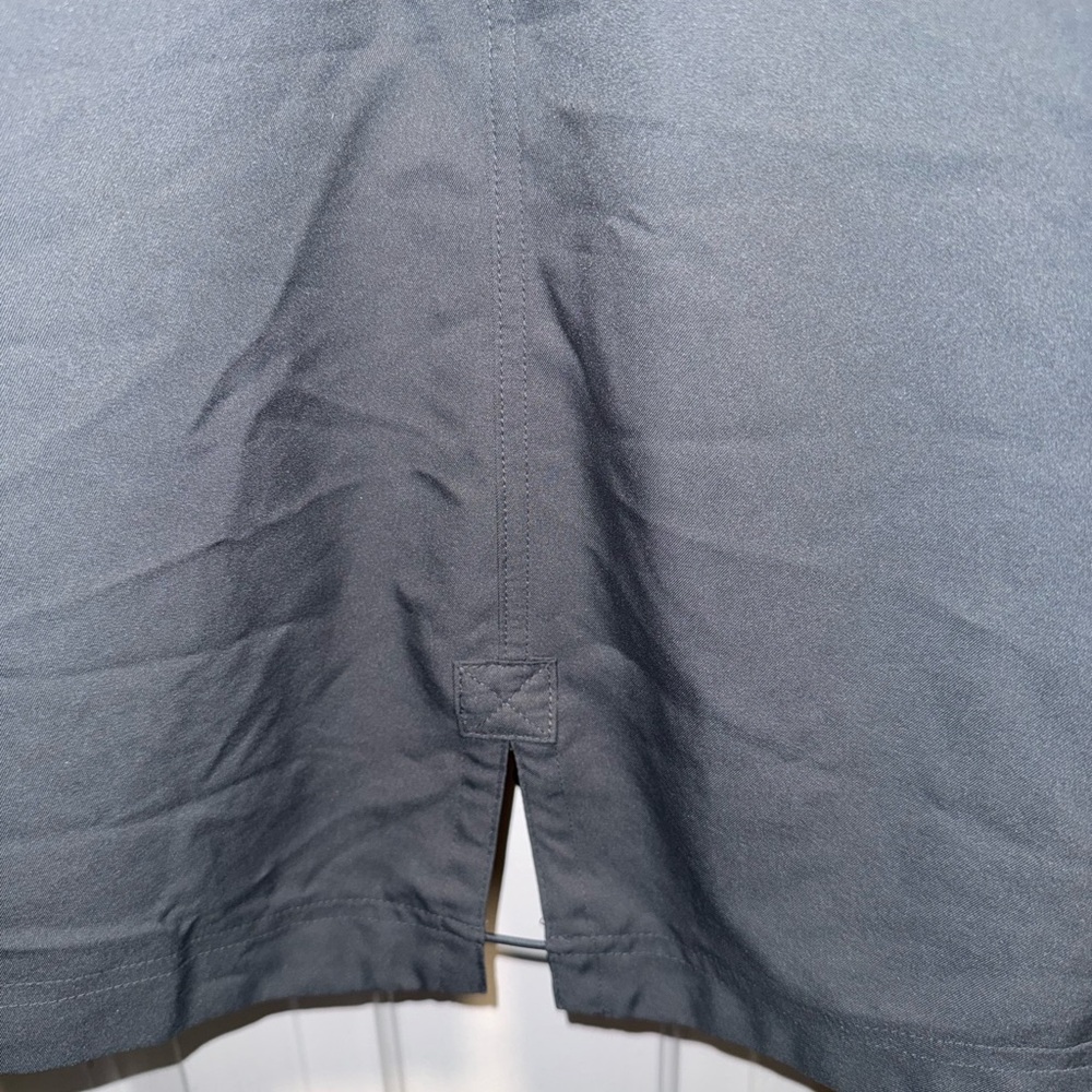 Kirkland Signature Women Dark Gray Hooded Anorak Jacket Large Water Resistant - Picture 14 of 14